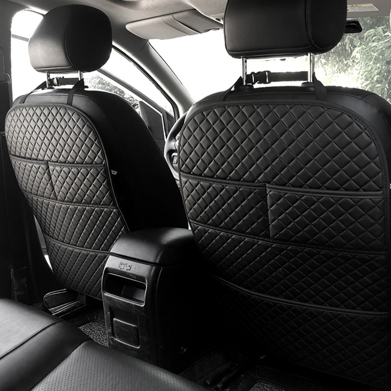 Infant Car Seat Cover - وسادة مضادة للركلات للسيارة مع جيب