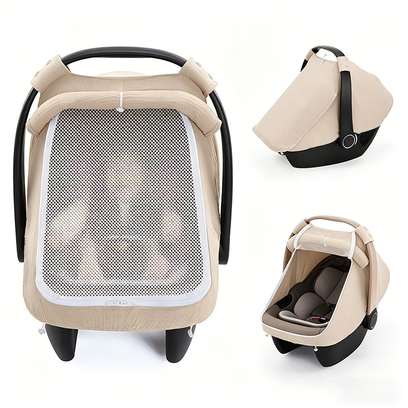 Infant Car Seat Cover - أغطية مقاعد السيارة للأطفال، غطاء مقعد