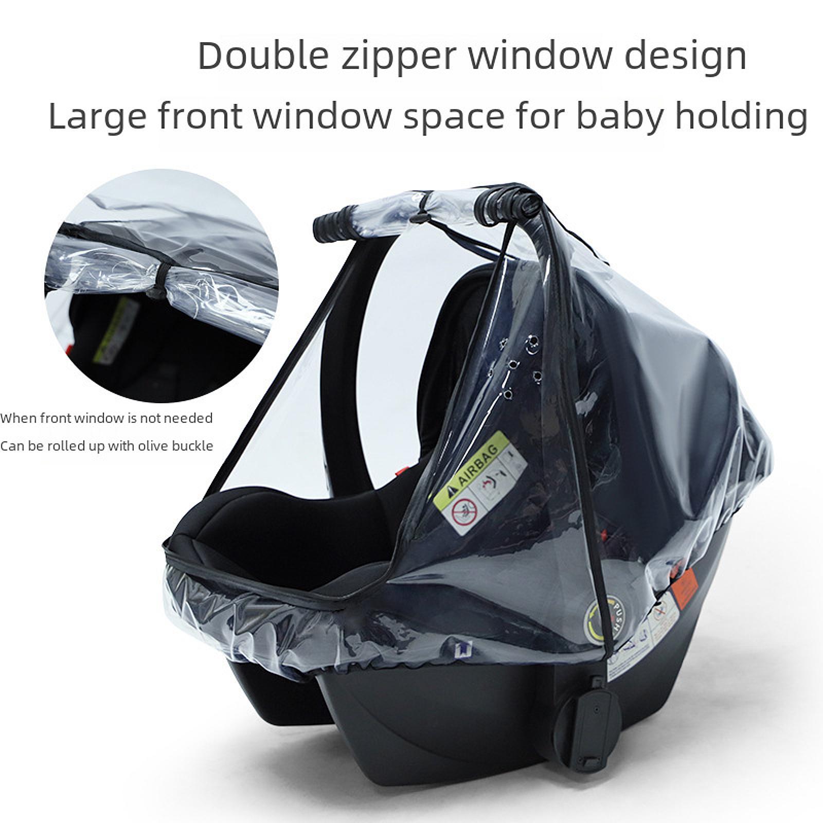 Infant Car Seat Cover - غطاء مقعد سيارة محمول للأطفال مصنوع