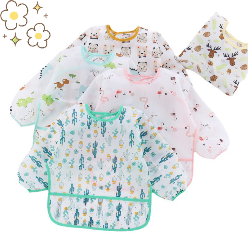 مريلة كرتونية من السيليكون للأ - مراجعة Silicone Baby Bibs وسعره
