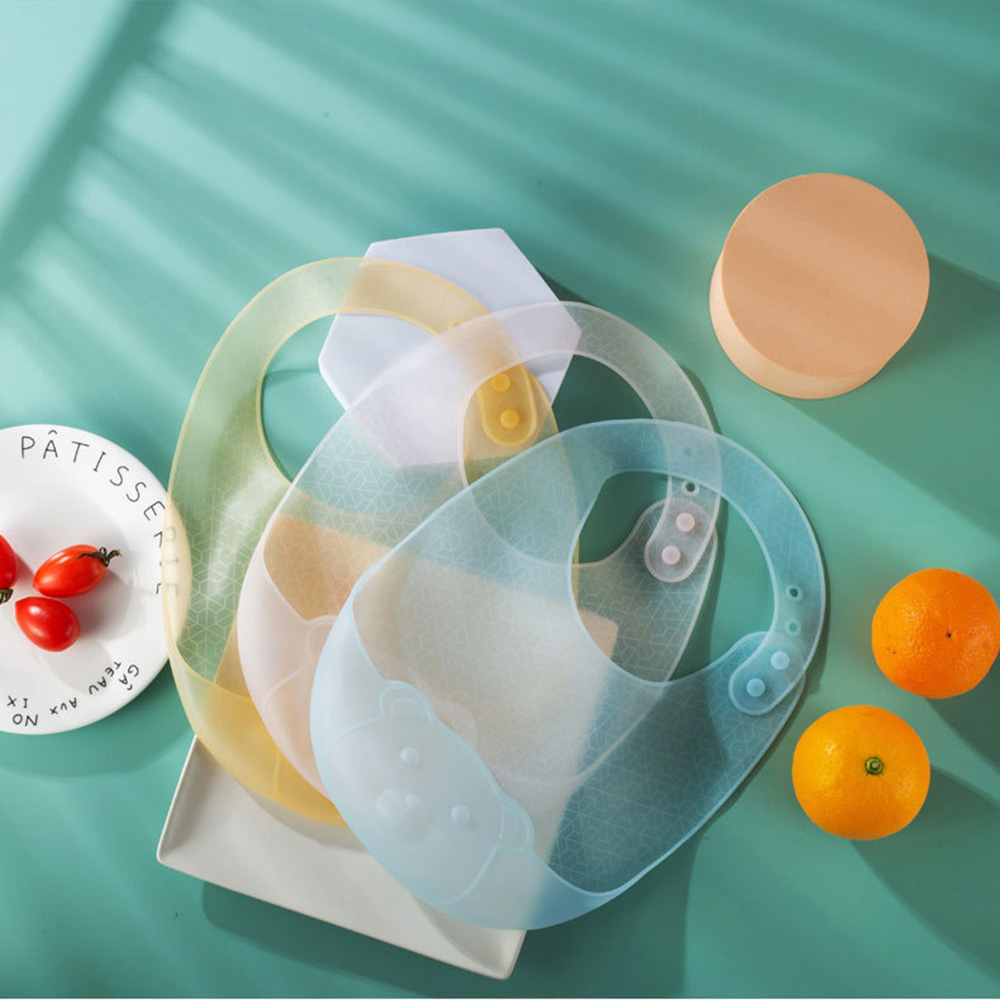 مريلة تناول الطعام للأطفال، مر - مراجعة Silicone Baby Bibs وسعره