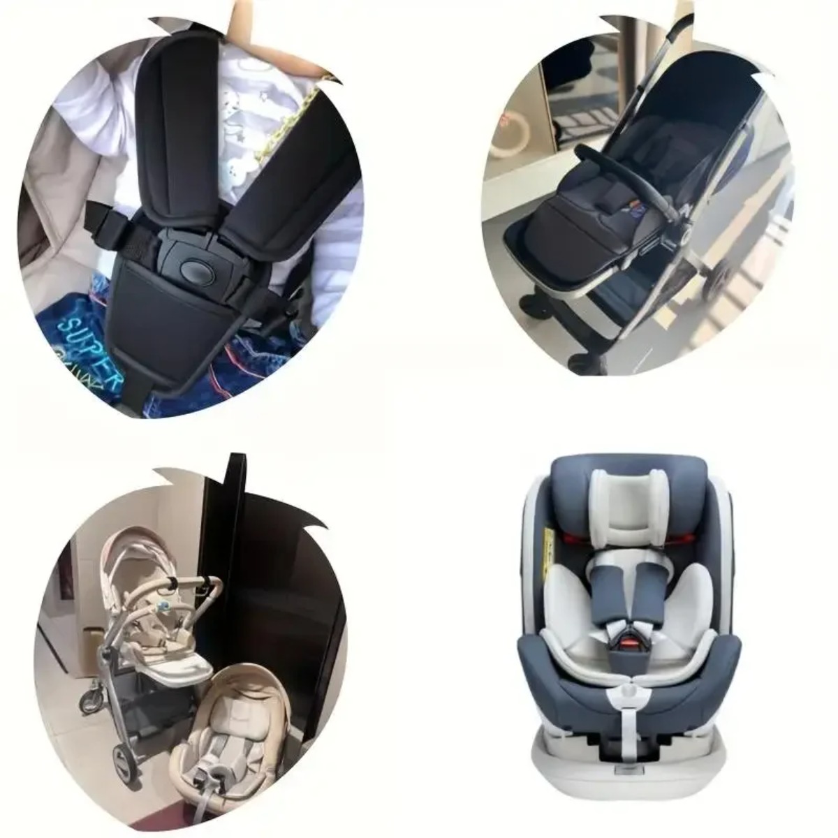 وسائد حزام أمان لمقعد السيارة  - مراجعة Infant Car Seat Cover وسعره