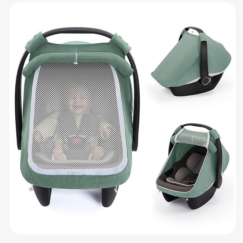أغطية مقاعد السيارة للأطفال، غ - مراجعة Infant Car Seat Cover وسعره