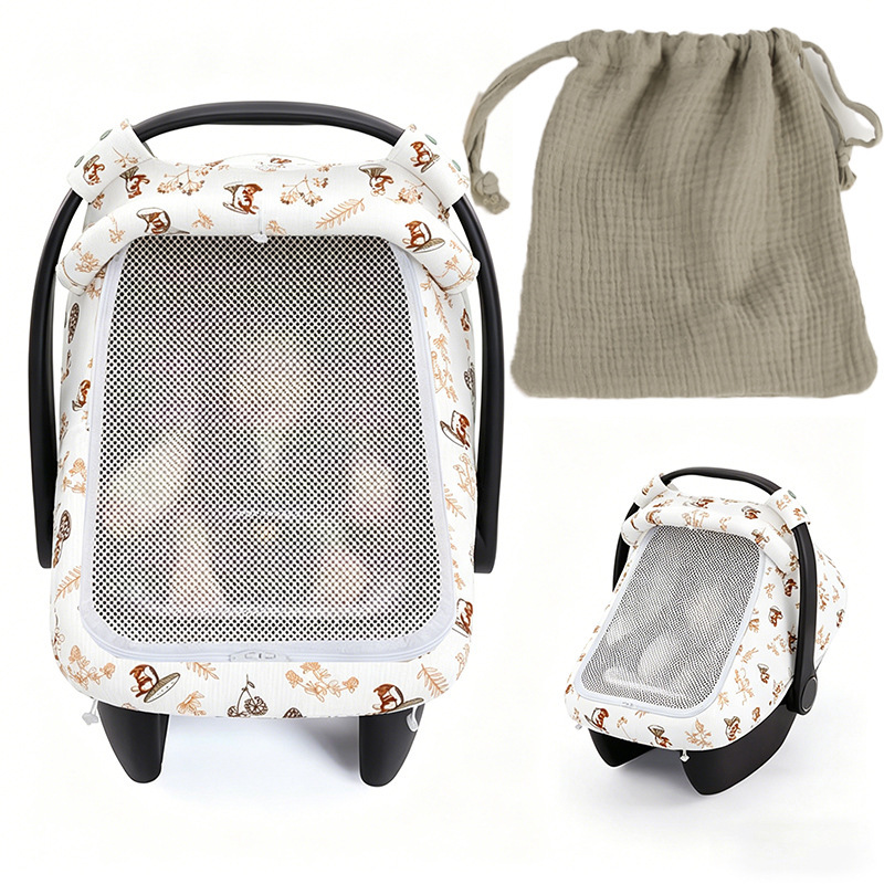 أغطية مقاعد السيارة للأطفال، غ - مراجعة Infant Car Seat Cover وسعره