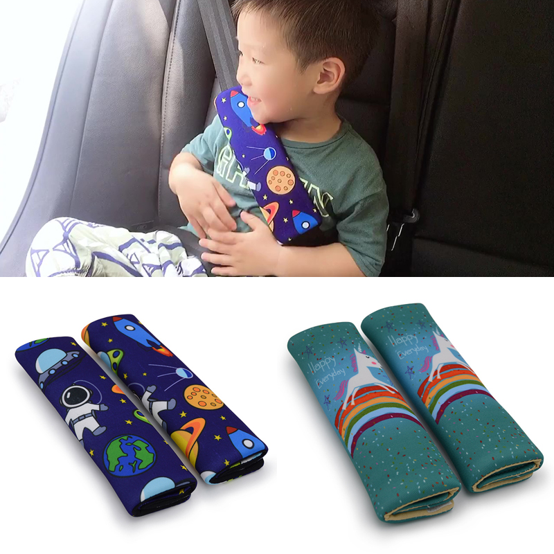 قطعتان من غطاء وسادة حزام الأم - مراجعة Infant Car Seat Cover وسعره