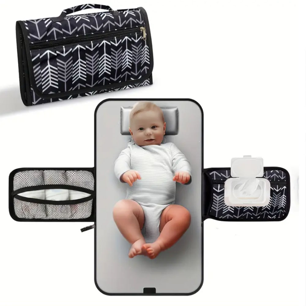 وسادة تغيير الحفاضات المحمولة  - مراجعة Diaper Changing Mat وسعره