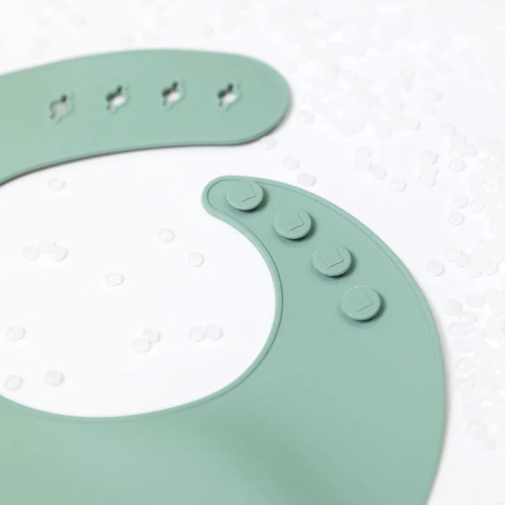 مرايل أطفال جديدة خالية من ماد - مراجعة Silicone Baby Bibs وسعره